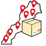 Illustration Livraison dans tout le maroc